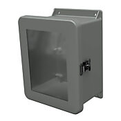 Корпус: 10 x 8 x 6 дюймов, настенное крепление, полиэстер, армированный стекловолокном (PN# HW-J100806CHTLW)