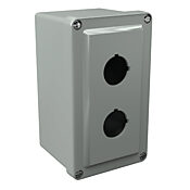 Корпус кнопки: 6 x 4 x 4 дюйма, настенное крепление, полиэстер, армированный стекловолокном (PN# HW-N4X2PB)