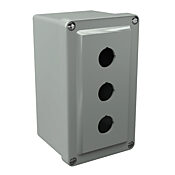 Корпус кнопки: 6 x 4 x 4 дюйма, настенное крепление, полиэстер, армированный стекловолокном (PN# HW-N4X3PB-22)