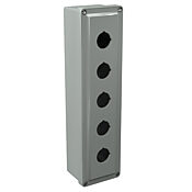 Корпус кнопки: 14 x 3 x 2 дюйма, настенное крепление, полиэстер, армированный стекловолокном (PN# HW-N4X5PB)