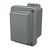 Корпус: 6 x 4 x 5 дюймов, настенное крепление, полиэстер, армированный стекловолокном (PN# HW-RHJ60405CHSC)