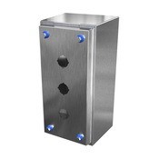 Корпус санитарной кнопки: 10 x 5 x 4 дюйма, настенное крепление, нержавеющая сталь 304 (PN # HYMPB3SS)