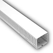 Тонкий кабельный канал с открытыми пазами: 12 шт/уп, длина 6,5 футов/2 м, ширина 3 дюйма (PN# T1E-3022W)