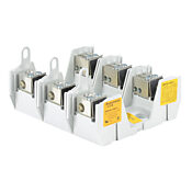 Модульный блок предохранителей распределения питания: 100 А, 3-полюсный (PN# JM60100-1MW14-3)