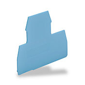 Торцевая крышка клеммной колодки: 10 шт/уп, для клеммных колодок серии KN-D10 или KN-D12 (PN# KN-ECDBLU)