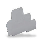 Торцевая крышка клеммной колодки: 10 шт/уп, для клеммных колодок серии KN-DG12 (PN# KN-ECDG12)