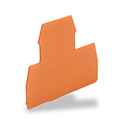 Торцевая крышка клеммной колодки: 10 шт/уп, для клеммных колодок серии KN-D10 или KN-D12 (PN# KN-ECDORG)