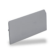 Торцевая крышка клеммной колодки: 25 шт/уп, для клеммных колодок серии KN-F10 (PN# KN-ECF10)