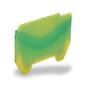 Торцевая крышка клеммной колодки: 10 шт/уп, для клеммных колодок серии KN-G12SP4 (PN# KN-ECG12SP4)