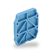 Торцевая крышка клеммной колодки: 10 шт/уп, для клеммных колодок серии KN-M12 или KN-M10 (PN# KN-ECMBLU)