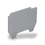 Торцевая крышка клеммной колодки: 25 шт/уп, для клеммных колодок серии KN-T12SP4 (PN# KN-ECT12SP4)