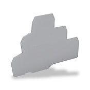 Торцевая крышка клеммной колодки: 10 шт/уп, для клеммных колодок серии KN-TL14 (PN# KN-ECTL)