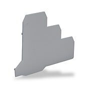 Торцевая крышка клеммной колодки: 10 шт/уп, для клеммных колодок серии KN-TL14S (PN# KN-ECTLS)