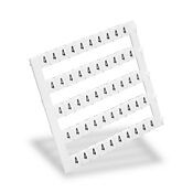 Маркировочная бирка: одиночный номер (4) (PN# KN-L5-4)