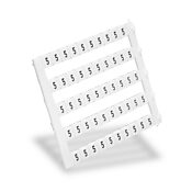 Маркировочная бирка: одиночный номер (5) (PN# KN-L5-5)