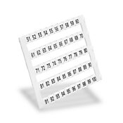 Маркировочная бирка: пронумерована 51-100 (по 10 каждого номера) (PN# KN-L5-51-100)