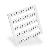 Маркировочная бирка: один номер (6) (PN# KN-L5-6-250)