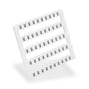 Маркировочная бирка: односимвольная (U) (PN# KN-L5-U-250)