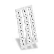 Маркировочная бирка: пронумерована 21-30 (по 50 каждого номера) (PN# KN-L6P5-21-30)