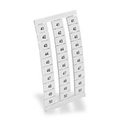 Маркировочная бирка: пронумерована 41-50 (по 25 каждого номера) (PN# KN-L6P5-41-50-250)