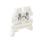 Винтовая одноуровневая проходная клеммная колодка: 25 шт/уп, белые, 26–12 AWG (PN# KN-T12WHT-25)