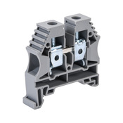 Винтовая одноуровневая проходная клеммная колодка: 50 шт/уп, серые, 16-6 AWG (PN# KN-T6GRY-50)