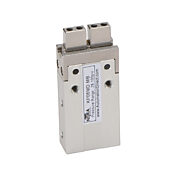 Параллельный пневматический захват: ход 4 мм, торцевой захват (PN# KP06MD-MB)