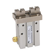 Параллельный пневматический захват: ход 6 мм, торцевой захват (артикул № KP16MSA-MB)