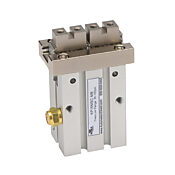 Параллельный пневматический захват: ход 6 мм, торцевой захват (артикул № KP16MSC-MB)