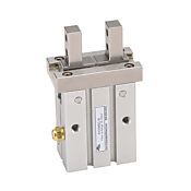 Параллельный пневматический захват: ход 10 мм, боковой захват (PN# KP20MSC-M)