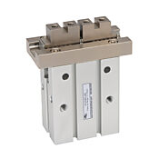 Параллельный пневматический захват: ход 14 мм, торцевой захват (артикул № KP25MD-MB)