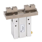 Параллельный пневматический захват: ход 22 мм, торцевой захват (артикул № KP32MSA-MB)