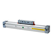 Пневматический цилиндр: бесштоковый, диаметр отверстия 32 мм, ход 200 мм (PN# L32M0200MD-MC)