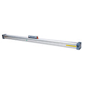 Пневматический цилиндр: бесштоковый, диаметр отверстия 40 мм, ход 1000 мм (PN # L40M1000MD-MC)