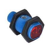 Трубчатый фотодатчик: диапазон 10–250 мм, диффузный с подавлением (PN# LHR-M18PA-PMS-603)