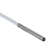 Трубчатый фотодатчик: диапазон 0–600 мм, излучатель на пересечение луча (PN# LLR-D04MA-NMK-400)