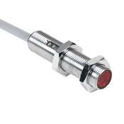 Трубчатый фотодатчик: диапазон 0–10 м, приемник на пересечение луча (PN# LLR-M12MA-NMK-101)