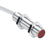 Трубчатый фотодатчик: диапазон 0–10 м, излучатель на пересечение луча (PN# LLR-M12MA-NMK-400)