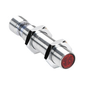 Трубчатый фотодатчик: диапазон 0–10 м, излучатель на пересечение луча (PN# LLR-M12MA-NMS-400)