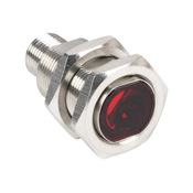 Трубчатый фотодатчик: диапазон 0–30 м, приемник на пересечение луча (PN# LLR-M18MA-NMS-101)