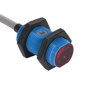 Трубчатый фотодатчик: диапазон 0–30 м, приемник на пересечение луча (PN# LLR-M18PA-NMK-101)