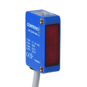 Прямоугольный фотодатчик: диапазон 30–6000 мм, поляризованный световозвращающий (PN# LRR-C23PA-NMK-101)