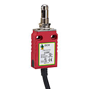 Предохранительный концевой выключатель: плунжер с латунным роликом и крепежными гайками (PN# LSMM-172024)