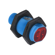 Трубчатый фотодатчик: диапазон 3–1200 мм, рассеянный (PN# LTR-M18PA-PMS-101)