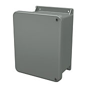 Корпус: 10 x 8 x 6 дюймов, настенное крепление, полиэстер, армированный стекловолокном (PN# M100806HW)