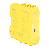 Усовершенствованный главный контроллер безопасности: (8) цифровых входов безопасности, (4) одиночный или (2) парный выход(ы) безопасности OSSD (PN# MOSAIC-M1S)