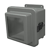 Корпус: 6 x 6 x 6 дюймов, настенное крепление, полиэстер, армированный стекловолокном (PN# MRW606HPL)