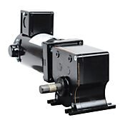 Прямоугольный одновальный мотор-редуктор постоянного тока: 1/5 л.с., 24 В постоянного тока (PN# MTGR-P20-1K023)