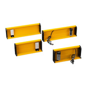 Пара Т-образных приглушающих кронштейнов: пара активный/пассивный, для световых завес ReeR Safegate (PN# MZ-T2X-TRX)