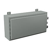 Корпус: 12 x 24 x 6 дюймов, настенное крепление, углеродистая сталь (PN# N12122406)